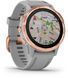 Смарт-годинник Garmin Fenix ​​6S Sapphire Editions Rose Gold-tone with Powder Gray Band 755033 фото 8