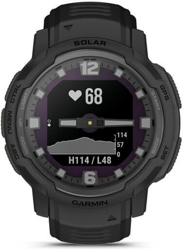 Смарт-часы Garmin Instinct Crossover Solar Tactical Edition Black 1006548 фото