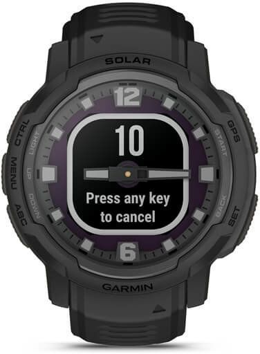 Смарт-часы Garmin Instinct Crossover Solar Tactical Edition Black 1006548 фото