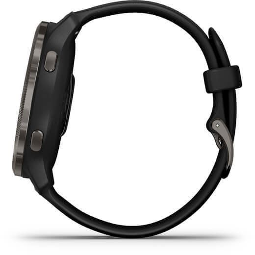 Смарт-годинник Garmin Venu 2 Slate Stainless Steel Bezel with Black Case and Silicone Band 815721 фото