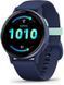 Смарт-годинник Garmin Vivoactive 5 Металевий Navy Aluminium Bezel with Navy Case and Silicone Band 1183624 фото 1