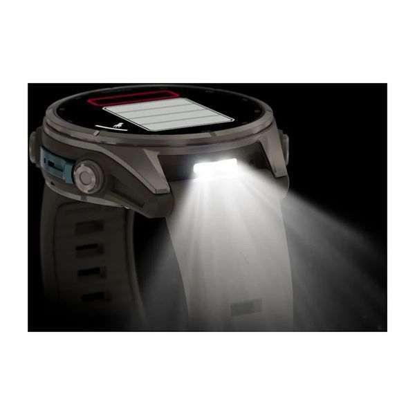 Смарт-часы Garmin Fenix 9 43mm Titanium with Pebble Gray Silicone Band (010-04761-10/11) 1482123 фото