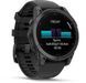Смарт-часы Garmin Fenix E 47mm Slate Grey Steel with Black Silicone Band 1346453 фото 3