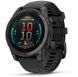 Смарт-часы Garmin Fenix E 47mm Slate Grey Steel with Black Silicone Band 1346453 фото 1
