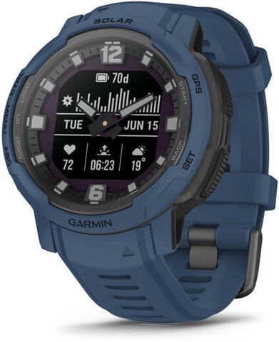 Смарт-часы Garmin Instinct Crossover Solar Tidal Blue 1006545 фото