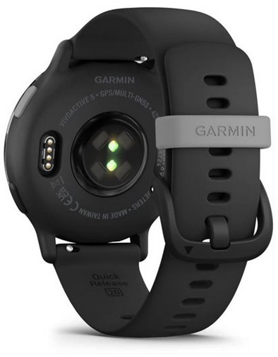 Смарт-годинник Garmin Vivoactive 5 Slate Aluminium Bezel with Black Case and Silicone Band 1183622 фото