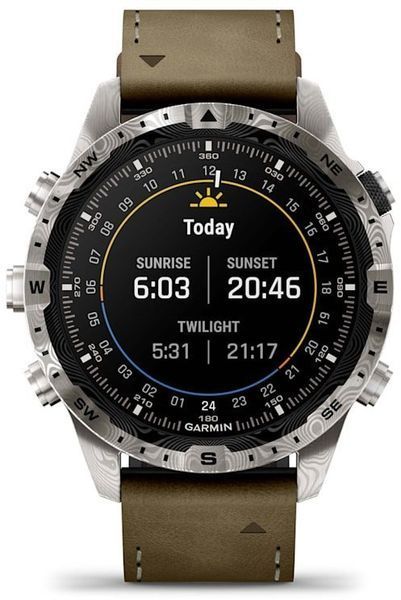 Смарт-часы Garmin MARQ Adventurer (Gen 2) Damascus Steel Edition Modern Tool Watch 1369468 фото