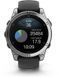 Смарт-часы Garmin Fenix E 47mm Stainless Steel with Black Silicone Band 1346389 фото 5