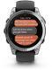 Смарт-часы Garmin Fenix E 47mm Stainless Steel with Black Silicone Band 1346389 фото 4