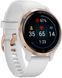 Смарт-часы Garmin Venu 2S Light Gold Stainless Steel Bezel with Light Sand Case and Silicone Band 815716 фото 4