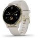 Смарт-часы Garmin Venu 2S Light Gold Stainless Steel Bezel with Light Sand Case and Silicone Band 815716 фото 1