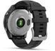 Смарт-часы Garmin Fenix E 47mm Stainless Steel with Black Silicone Band 1346389 фото 13